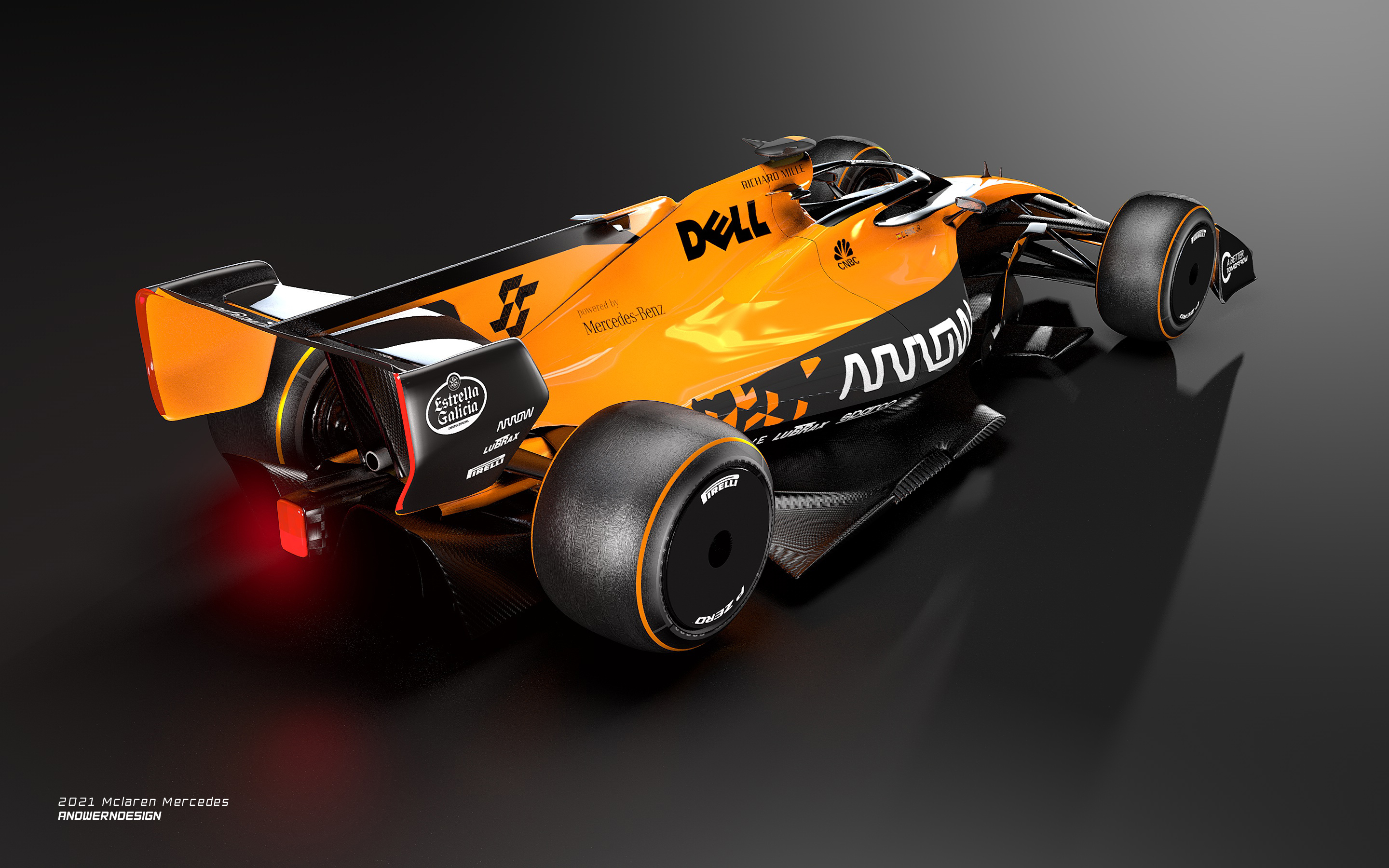 2021 Mclaren Mercedes F1